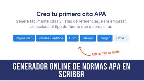 generador normas appa|Generador de citas APA gratuito [Versión 2024]